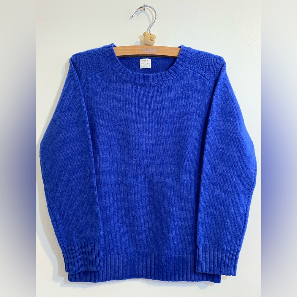 J. Crew Crewcuts boys sweater Size 4/5 100% lamb wool